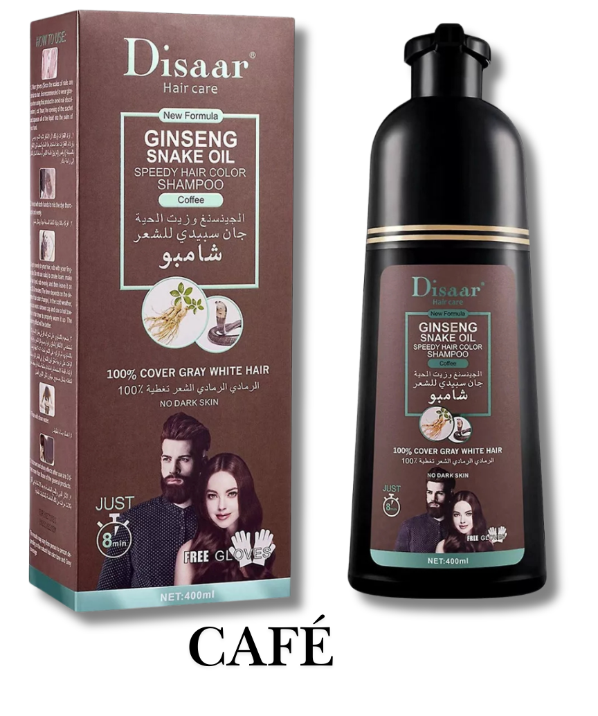 Shampoo cubre canas