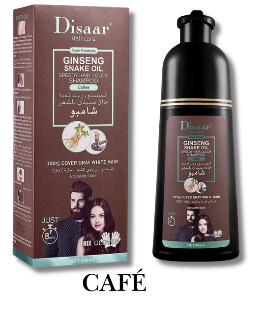 Shampoo cubre canas