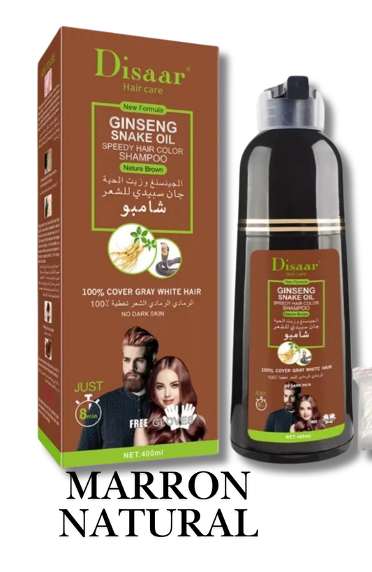 Shampoo cubre canas